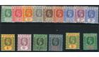 SG15-29. 1921 Set of 15. Superb fresh mint...