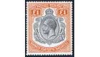 SG107. 1927 £1 Brown-orange. Choice fresh mint...