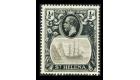 SG97c. 1923 1/2d Grey and black. 'Cleft Rock'. Superb fresh mint