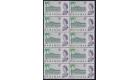 SG297a. 1970 3c 'Whiter Paper'. U/M mint block of 10...