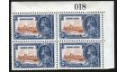 SG182c. 1935 3d Brown and deep blue. 'Lightning conductor'. U/M 