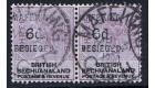 SG10. 1900 6d on 3d Lilac and black. Superb fine used horizontal