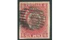 SG20. 1861 6d Rose-lake. Very fine used, strong colour...