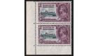 SG114a. 1935 6d Slate and purple. "Extra Flagstaff". U/M mint in