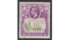 SG17a. 1924 8d Grey-black and bright violet. 'Broken Mainmast'. 