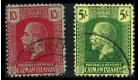 SG82-83. 1925-6. 5/- and 10/-. Both superb fine used...