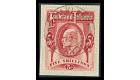 SG50. 1904 5/- Red. Brilliant fine used on piece...