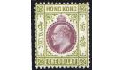 SG86a. 1906 $1 Purple and sage-green. Chalk-surfaced paper. Supe