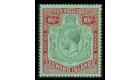 SG79. 1928 10/- Green and red/green. Brilliant fresh U/M perfect