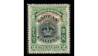SG142a. 1906 2c Black and green. Very fine fresh mint...