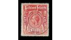 SG67. 1912 5/- Deep rose-red. Superb fine used...