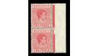SG152ba. 1941 2d Scarlet. Short 'T'. U/M mint in pair with norma