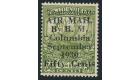 SG191 1930 50c on 36c Sage-green. 'COLUMBIA'. Wonderfully fine m