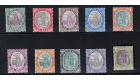 SG1-10. 1903 Set of 10. Superb fresh mint...