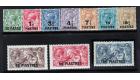 SG41-50. 1921 Set of 10. Superb mint...