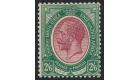 SG14. 1913 2/6 Purple and green. Brilliant U/M...