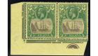 SG110c. 1927 5/- Grey and green/yellow. 'Cleft Rock'. Brilliant 