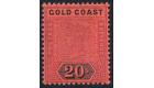 SG25. 1894 20s Dull mauve and black/red. Brilliant fresh well ce