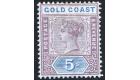 SG22. 1889 5s Dull mauve and blue. Superb fresh mint...