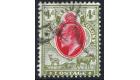 SG150a. 1907 4d Scarlet and sage-green. 'IOSTAGE' for 'POSTAGE'.