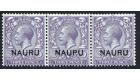 SG7a. 1916 3d Bluish violet. "NAUP.U" Error. Superb mint, centre