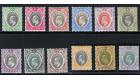 SG21-32. 1904 Set of 12. Choice superb fresh mint...