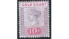 SG23. 1889 10s Dull mauve and red. Superb mint with exceptional 