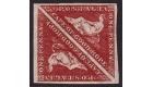 SG18. 1864 1d Deep carmine-red. Beautiful mint pair...