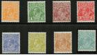 SG124-131. 1931 Set of 8. Choice superb fresh mint...