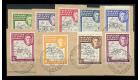 SG G9-G16. 1946 Set of 9. Superb fine used on piece...