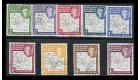 SG G9-G16. 1948 Set of 9. Superb fine used...