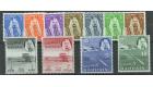 SG128-138. 1964 Set of 11. Brilliant U/M mint...