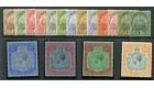 SG77-93. 1922-32. Set of 16. Superb fresh mint...