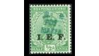 SG M34. 1915 1/2a Light green. Brilliant fresh U/M mint...