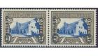 SG O27. 1948 10/- Blue and blackish brown. 'OFFICIAL'. U/M mint.