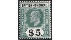 SG93. 1907 $5 Grey-green and black. Brilliant fresh mint...