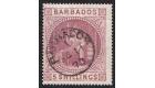 SG64. 1873 5/- Dull rose. Delightful fine used...