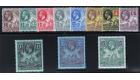 SG170-180. 1912 Set of 11. Brilliant fresh mint...