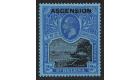 SG7. 1922 2/- Black and blue/blue. Choice superb fresh mint...