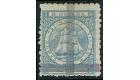 SG141. 1876 (1c) on 6c Ultramarine. Very fine fresh mint...