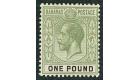 SG125. 1926 £1 Green and black. Superb fresh mint...