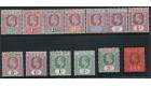 SG73-85. 1903 Set of 13. Superb fresh mint...