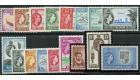 SG82-96. 1956 Set of 17. Post Office fresh U/M mint...