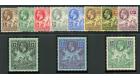 SG170-180. 1912 Set of 11. Superb mint with brilliant colours...