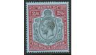 SG89. 1927 2/6 Black and carmine/pale blue. Brilliant fresh mint