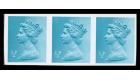 SG X924a. 1980 1/2d Turquoise-blue. 'Imperforate Pair'. U/M stri