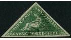 SG8b. 1859 1/- Deep dark green. Exceptional fine used...