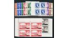 SG79-93. 1960 Set of 15. Post Office fresh U/M mint blocks...