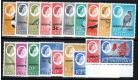 SG142-160. 1968 Set of 19. Post Office fresh U/M mint...