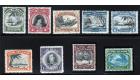 SG137-145. 1944 Set of 9. Choice superb U/M mint...